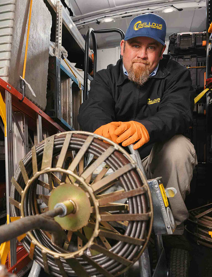 Bellows plumbing heating cooling technician-1