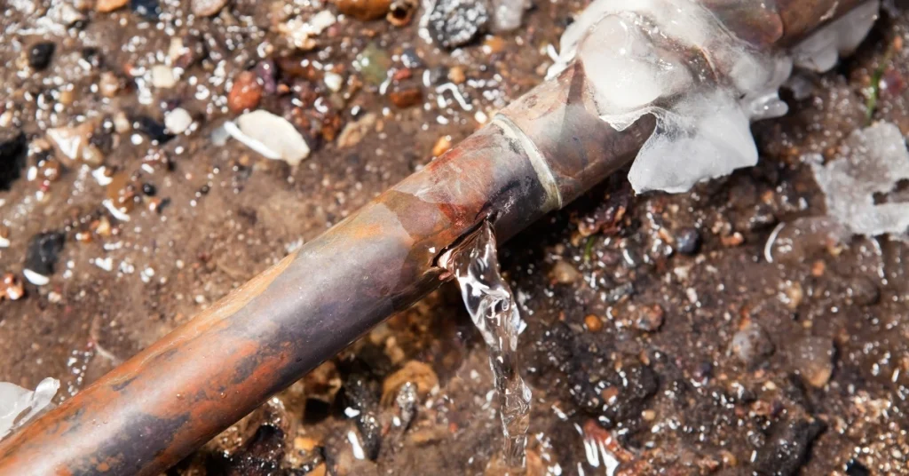 Frozen Pipes in California