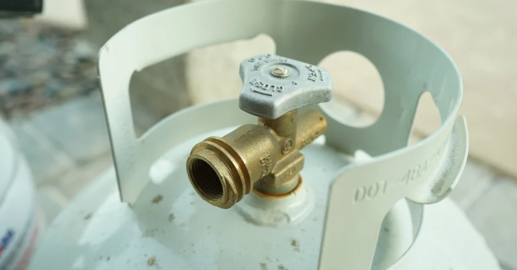 propane tank running low