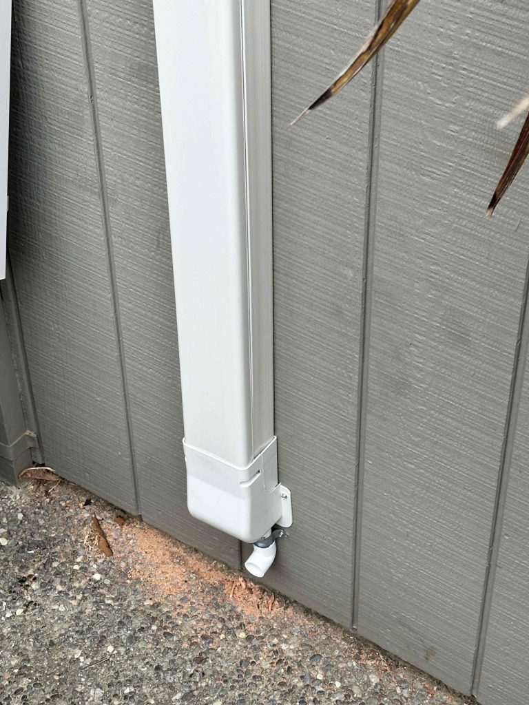 View of Clean Drain Run