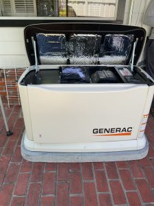 Open Generac Generator