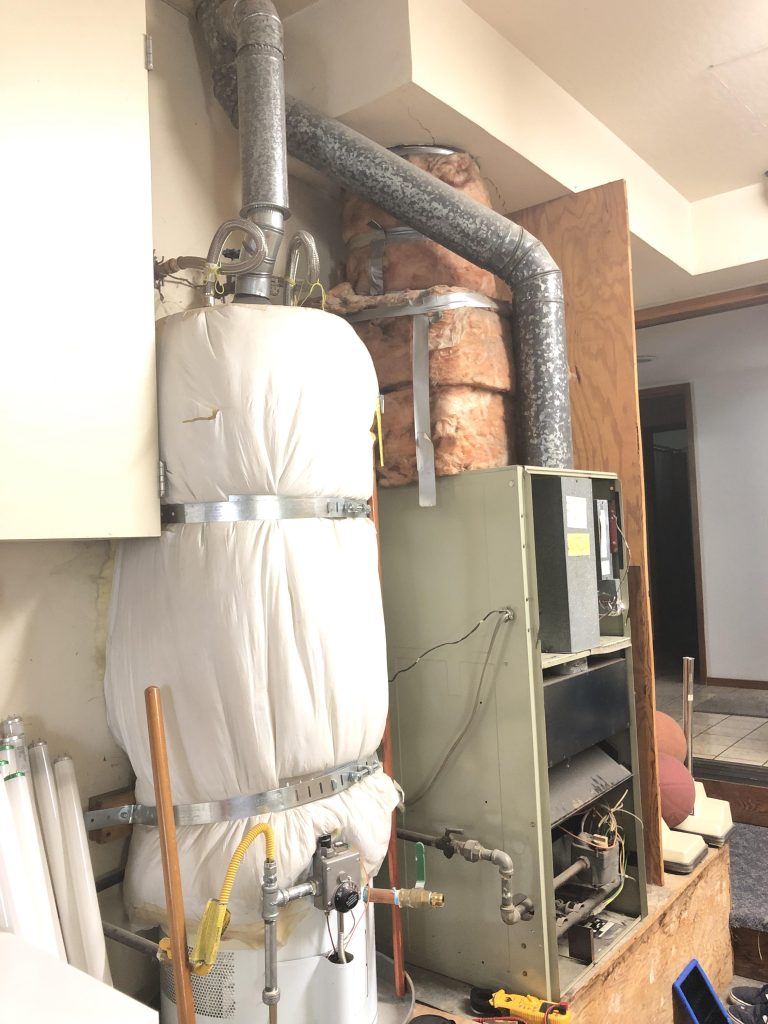 Old Water Heater to be Replaced