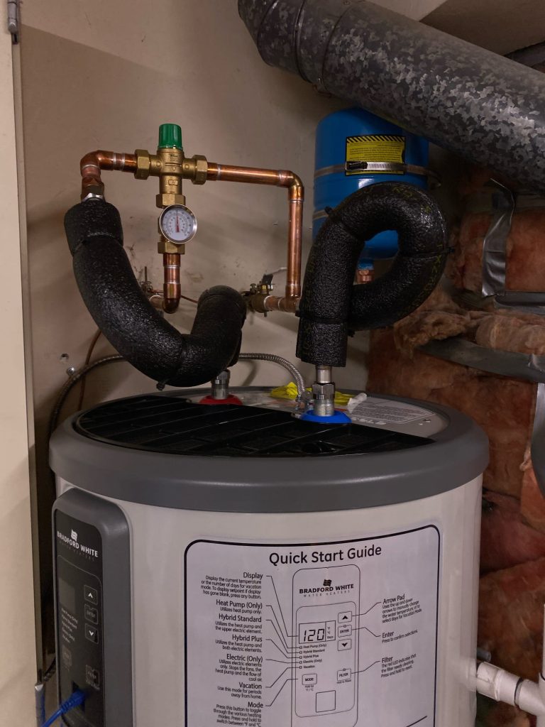 Thermostatic Mixer for Water Heater Replacement