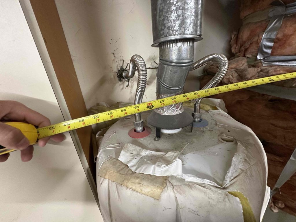 Old Water Heater Replacement