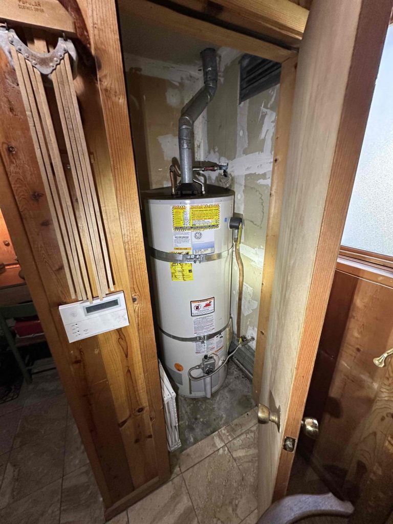 Old LP water heater