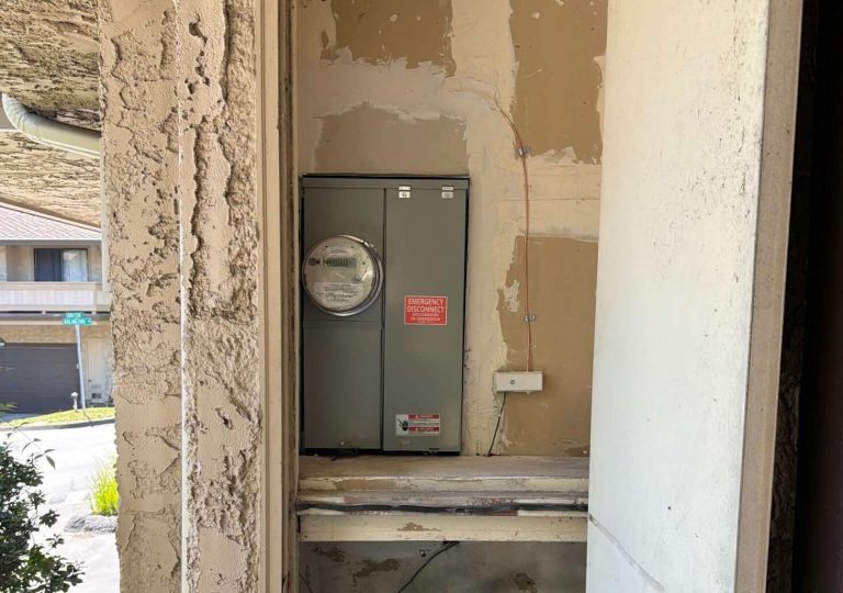 New residential electrical panel upgrade installed by Bellows Electric in Santa Cruz County