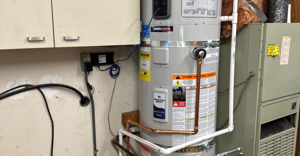 Bradford White Heat Pump Water Heater Installation